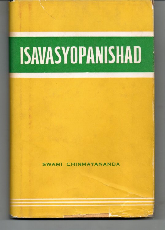 Discourses on Isavasya Upanishad