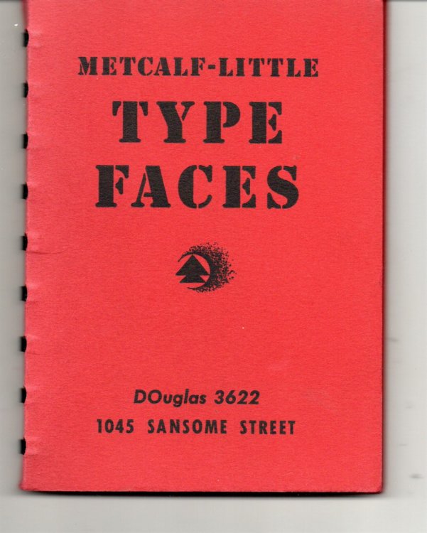 Image for Metcalf - Little Type Faces Metcalf - Little Type Faces