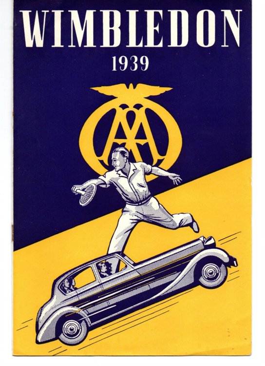 Image for The Lawn Tennis Championships, Wimbledon, 26th June to 8th July, 1939 The Lawn Tennis Championships, Wimbledon, 26th June to 8th July, 1939