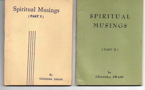 Image for Spiritual Musings (Part I, and Part Two) Spiritual Musings (Part I, and Part Two)