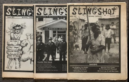 [3 Issues] Slingshot, Issue 55, Summer 1996; Issue 56, Harvest 1996; Issue 57, Spring 1997 - Feel the Tension!