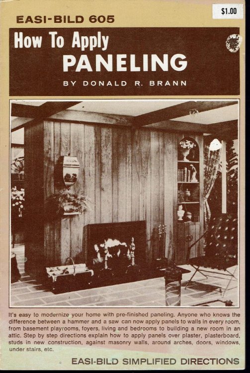 Image for How to Apply Paneling: Easi-Bild Simplified Directions How to Apply Paneling: Easi-Bild Simplified Directions