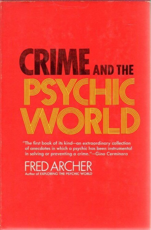 Image for Crime and the Psychic World Crime and the Psychic World