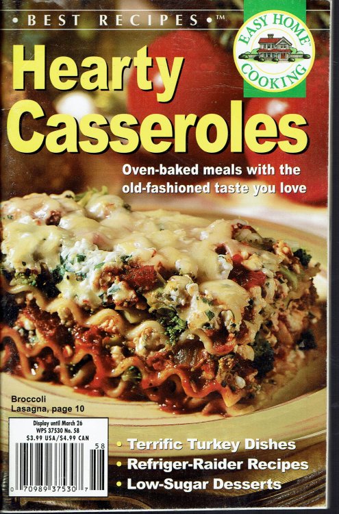 Best Recipes: Hearty Casseroles, Easy Home Cooking
