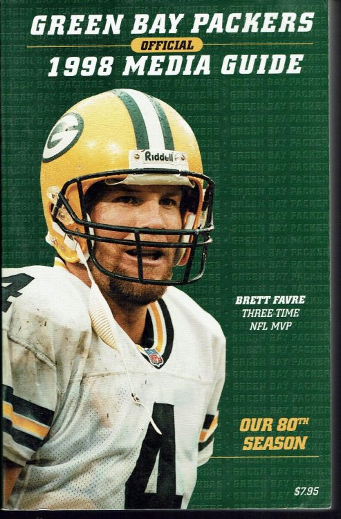 Image for Green Bay Packers Official 1998 Media Guide Green Bay Packers Official 1998 Media Guide