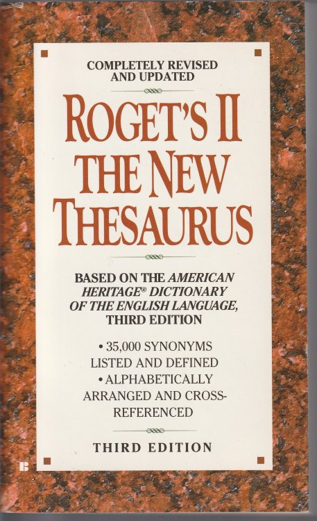 Image for Roget's II: The New Thesaurus Roget's II: The New Thesaurus