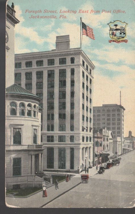 Jacksonville, FL Forsyth St. Looking East circa 1906