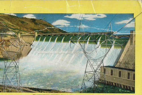 Grand Coulee Dam: A Dream Comes True in Washington, Vintage Postcard Book