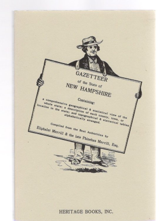 Image for Gazetteer of the State of New Hampshire, In Three Parts Gazetteer of the State of New Hampshire, In Three Parts