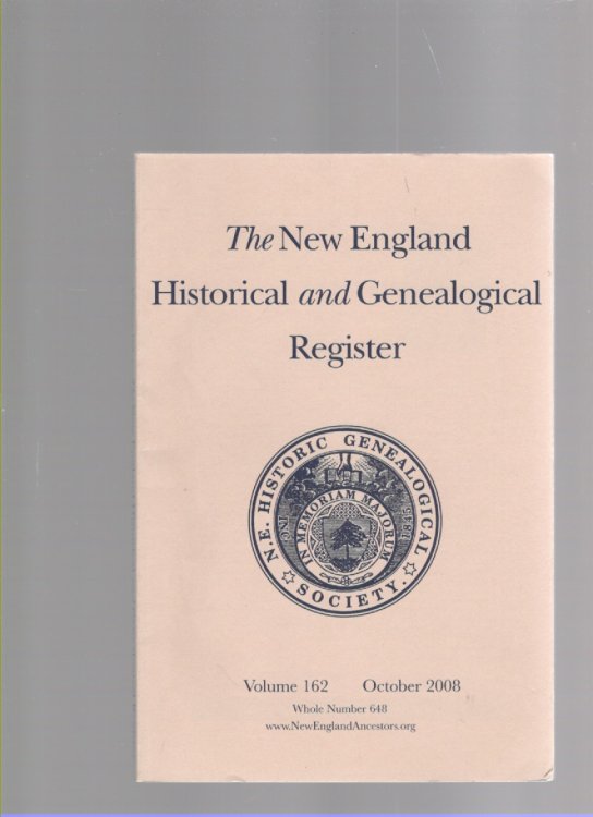 Image for The New England Historical and Genealogical Register The New England Historical and Genealogical Register