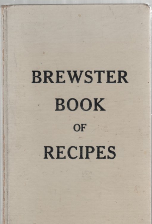 Book of Recipes (Brewster Book of Recipes)