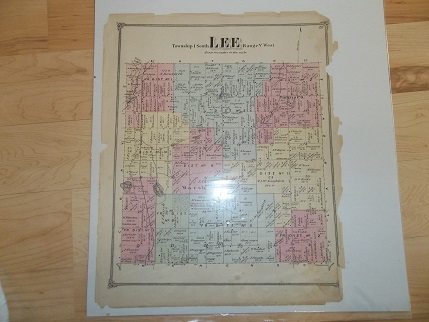 Image for Lee Township Calhoun County Michigan 1873 Map Lee Township Calhoun County Michigan 1873 Map