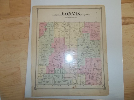 Image for Convis Township Calhoun County Michigan 1873 Map Convis Township Calhoun County Michigan 1873 Map