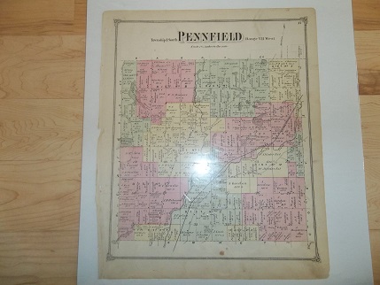 Image for Pennfield Township Calhoun County Michigan 1873 Map Pennfield Township Calhoun County Michigan 1873 Map