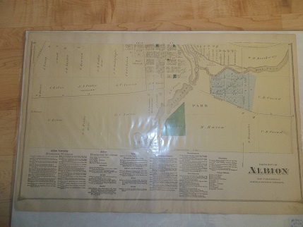 Image for Albion Calhoun County Michigan 1873 Map Albion Calhoun County Michigan 1873 Map