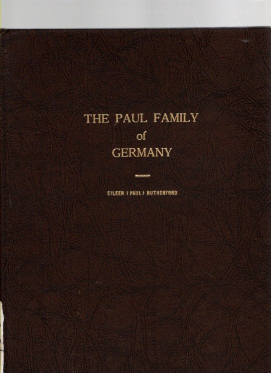 The Paul Family of GermanyThe Paul Family of Germany