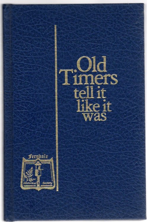 Image for Old Timers tell it like it was Old Timers tell it like it was