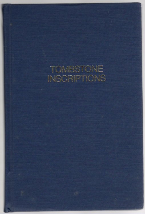 Image for Kansas City, Missouri Tombstone Inscriptions Kansas City, Missouri Tombstone Inscriptions