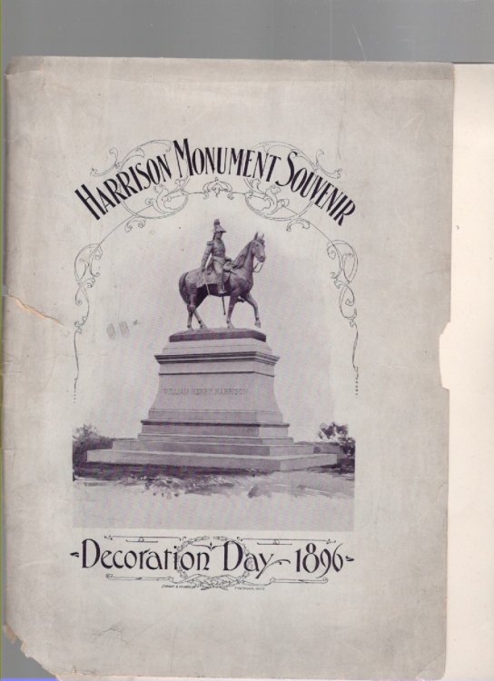 Image for Harrison Monument Souvenir Decoration Day 1896 Harrison Monument Souvenir Decoration Day 1896