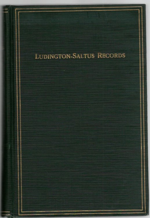 Image for Ludington-Saltus Records Ludington-Saltus Records