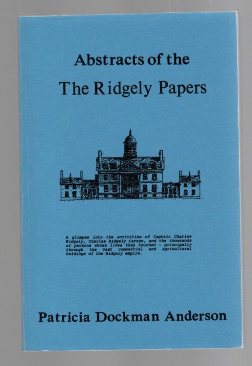 Image for Abstracts of The Ridgely Papers Abstracts of The Ridgely Papers
