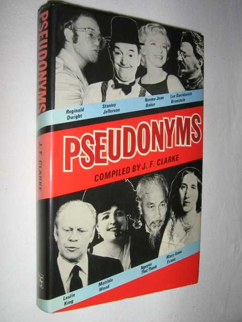 Image for Pseudonyms Pseudonyms