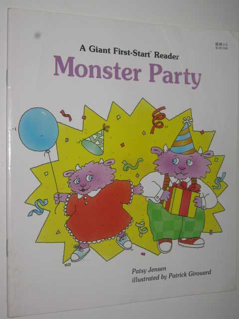 Image for Monster Party : A Giant First-Start Reader Monster Party : A Giant First-Start Reader