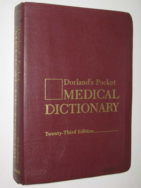 Image for Dorland's Pocket Medical Dictionary Dorland's Pocket Medical Dictionary