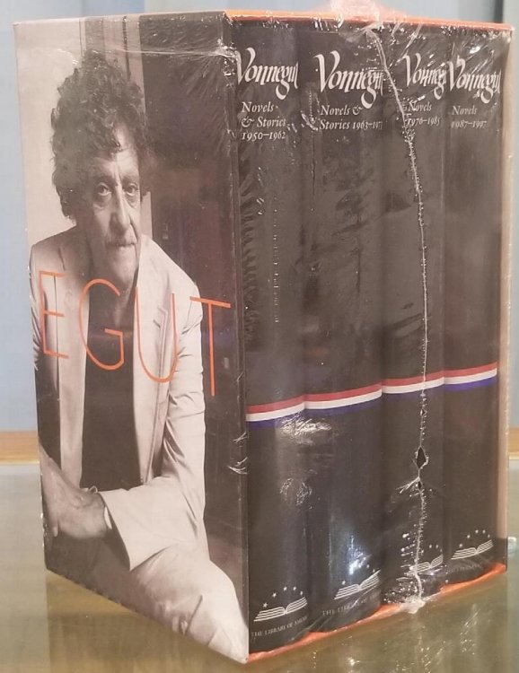 Kurt Vonnegut: The Complete Novels: A Library of America Boxed Set 4 Volumes Complete.