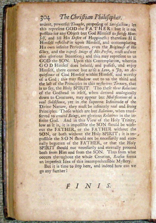 The Christian Philosopher: A Collection of the Best Discoveries in Nature, with Religious Improvements. By Cotton Mather D.D. And Fellow of the Royal Society. [printer's device]