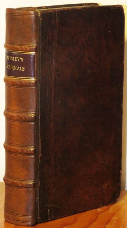 An Extract of the Rev. Mr. John Wesley's Journal, From His Embarking for Georgia, to His Return to London. [5 lines:] Romans ix.30,31. No. I. and II. London: Printed for G. Whitfield, City-Road; and Sold at the Methodist Preaching-Houses in Town and Country. Collation: A-M6, N4. Pagination: (1)