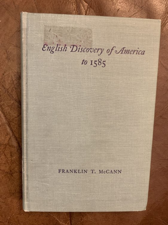 Image for English Discovery of America to 1585 English Discovery of America to 1585