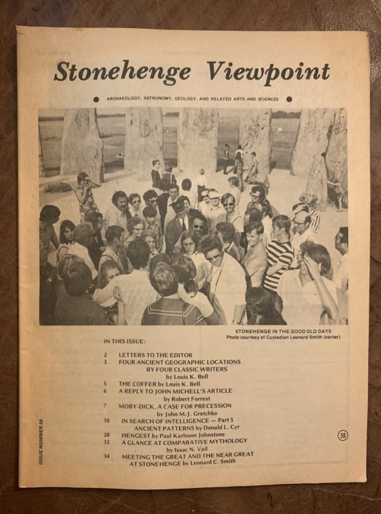 Image for Hengest Paul Karlsson Johnstone Stonehenge Viewpoint Issue Number 59 Hengest Paul Karlsson Johnstone Stonehenge Viewpoint Issue Number 59