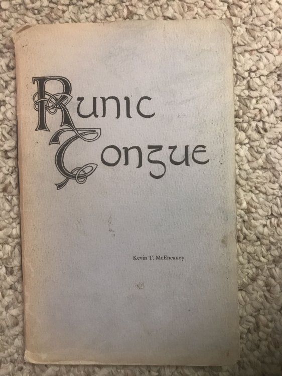 Image for Runic Tongue Signed and Inscribed Runic Tongue Signed and Inscribed