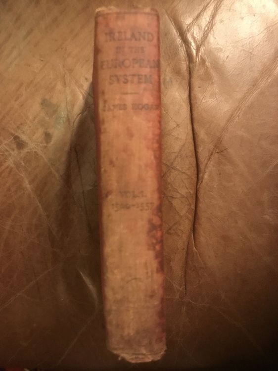 Ireland In The European System Vol.I 1550-1557 Original Hardcover
