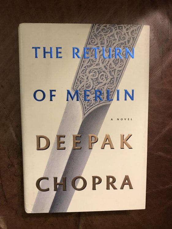 Image for The Return of Merlin SIGNED BOOK PLATE BY DEEPAK CHOPRA The Return of Merlin SIGNED BOOK PLATE BY DEEPAK CHOPRA
