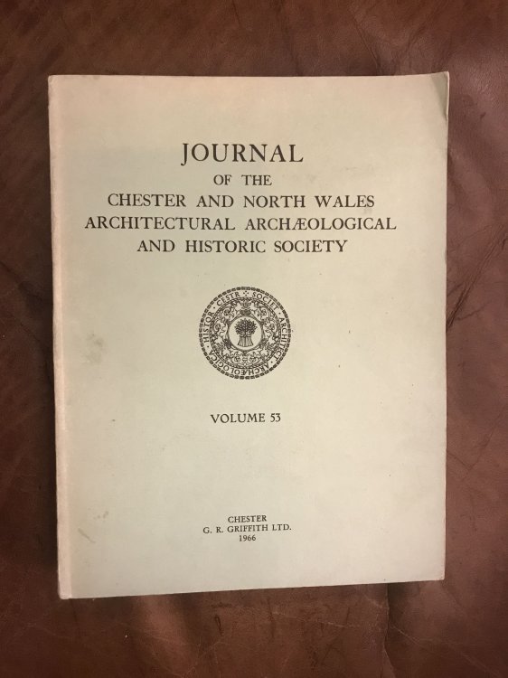 Image for Journal Of The Chester And North Wales Architectural Archaeological And Historic Society Volume 53 Journal Of The Chester And North Wales Architectural Archaeological And Historic Society Volume 53