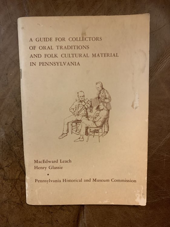 Image for A Guide For Collectors Of Oral Traditions And Folk Cultural Material In Pennsylvania A Guide For Collectors Of Oral Traditions And Folk Cultural Material In Pennsylvania