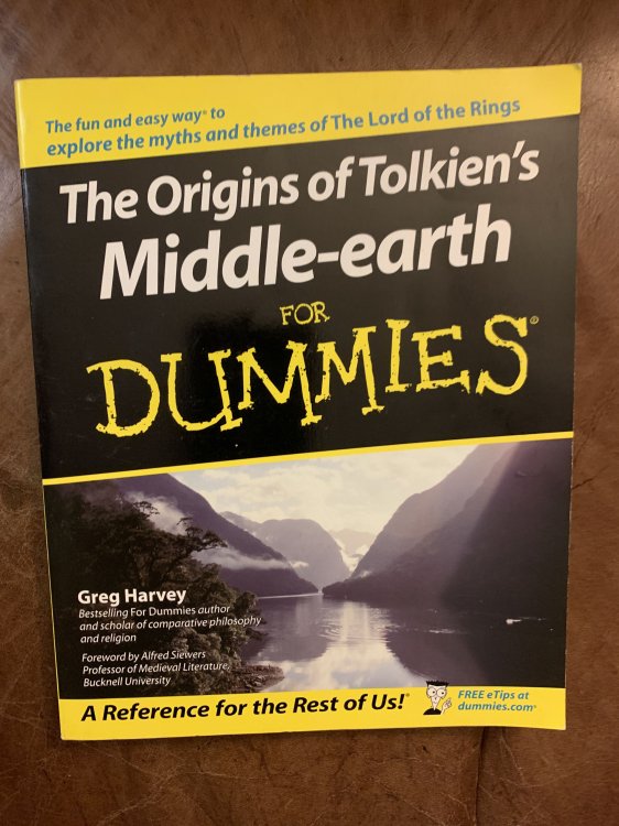 Image for The Origins of Tolkien's Middle-earth for Dummies The Origins of Tolkien's Middle-earth for Dummies