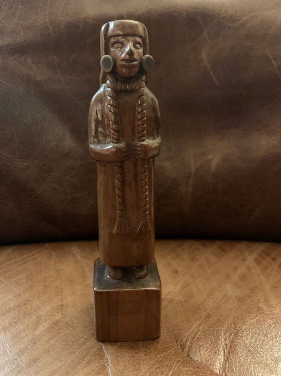 Image for Inca Queen Hand Carved in Peru Fifty Year ago Inca Queen Hand Carved in Peru Fifty Year ago