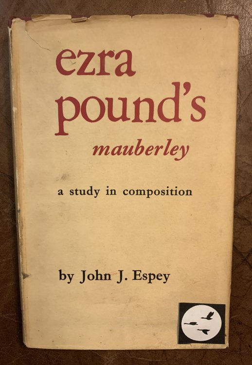 Image for Ezra Pound's Mauberley A Study in Composition Ezra Pound's Mauberley A Study in Composition