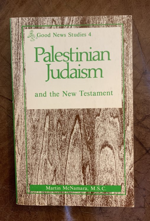 Image for Palestinian Judaism and the New Testament (Good News Studies) Palestinian Judaism and the New Testament (Good News Studies)