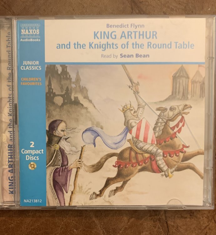 Image for King Arthur and the Knights of the Round Table Read by Sean Bean 2 Compact Discs King Arthur and the Knights of the Round Table Read by Sean Bean 2 Compact Discs