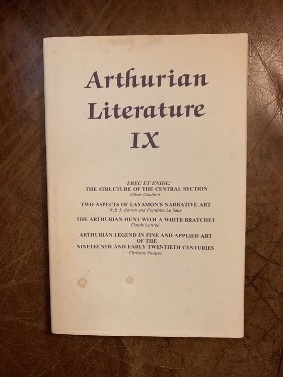 Image for Arthurian Literature IX (Vol 9) Arthurian Literature IX (Vol 9)