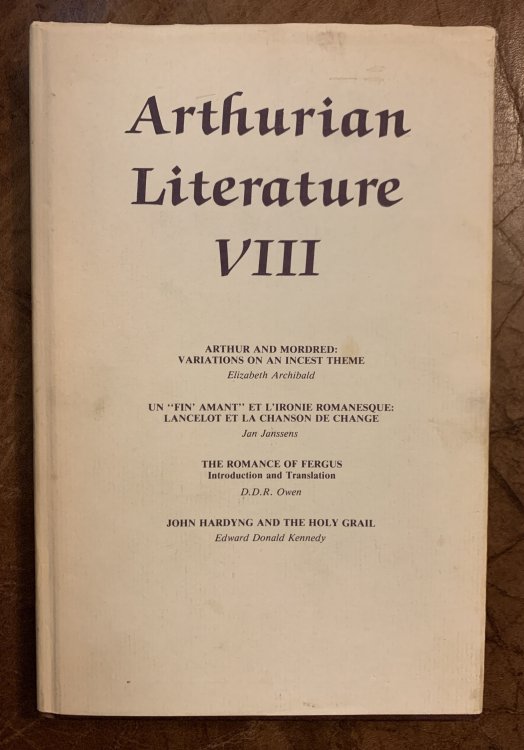 Image for Arthurian Literature VIII (Vol 8) Arthurian Literature VIII (Vol 8)