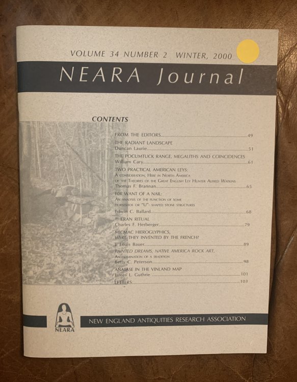 Image for NEARA JOURNAL Volume 34 Number 2 Winter 2000 NEARA JOURNAL Volume 34 Number 2 Winter 2000