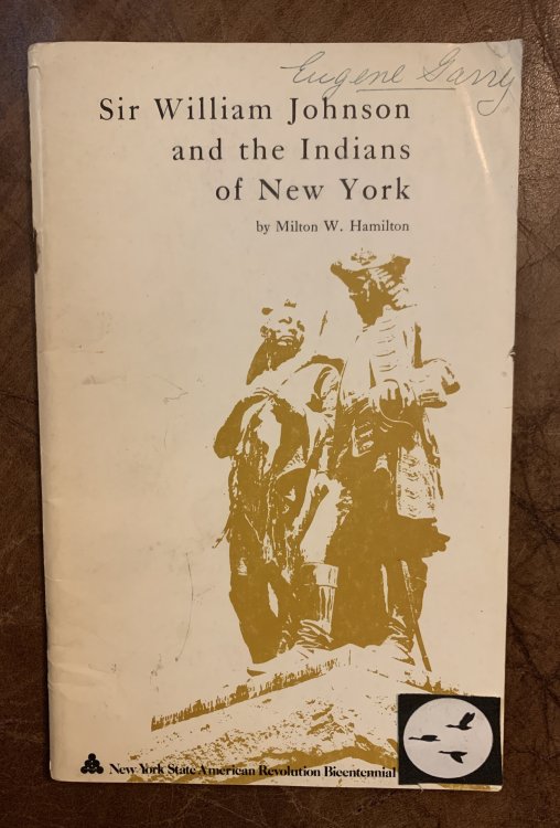 Image for Sir William Johnson and the Indians of New York Sir William Johnson and the Indians of New York