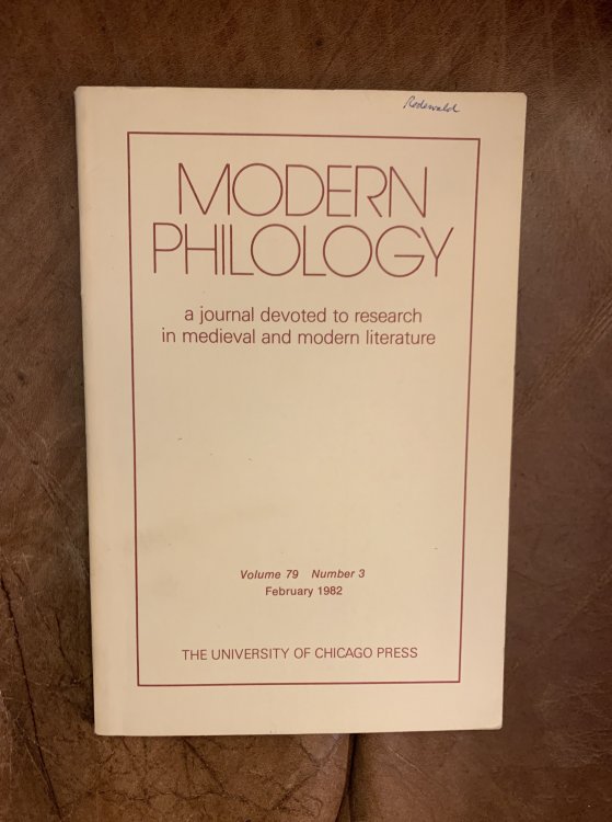 Modern Philology Volume 79 Number 3 February 1982 The English Fabliau Tradition and Chaucer's 