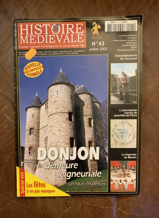 Image for Histoire Medievale Premier Mensuel Historique Sur La Vie Au Moyen Age No. 43 Juillet 2003 Merlin: rachat d'une legende Par Cl mentine Guilbaud Histoire Medievale Premier Mensuel Historique Sur La Vie Au Moyen Age No. 43 Juillet 2003 Merlin: rachat d'une legende Par Cl mentine Guilbaud