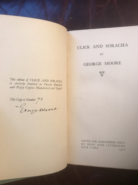 Ulick And Soracha Signed and Numbered Limited Edition